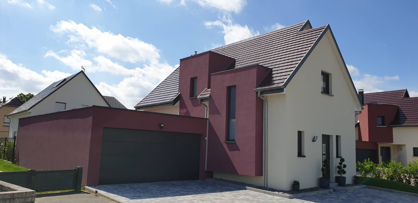 Construction d'une maison avec un maitre d'oeuvre en 