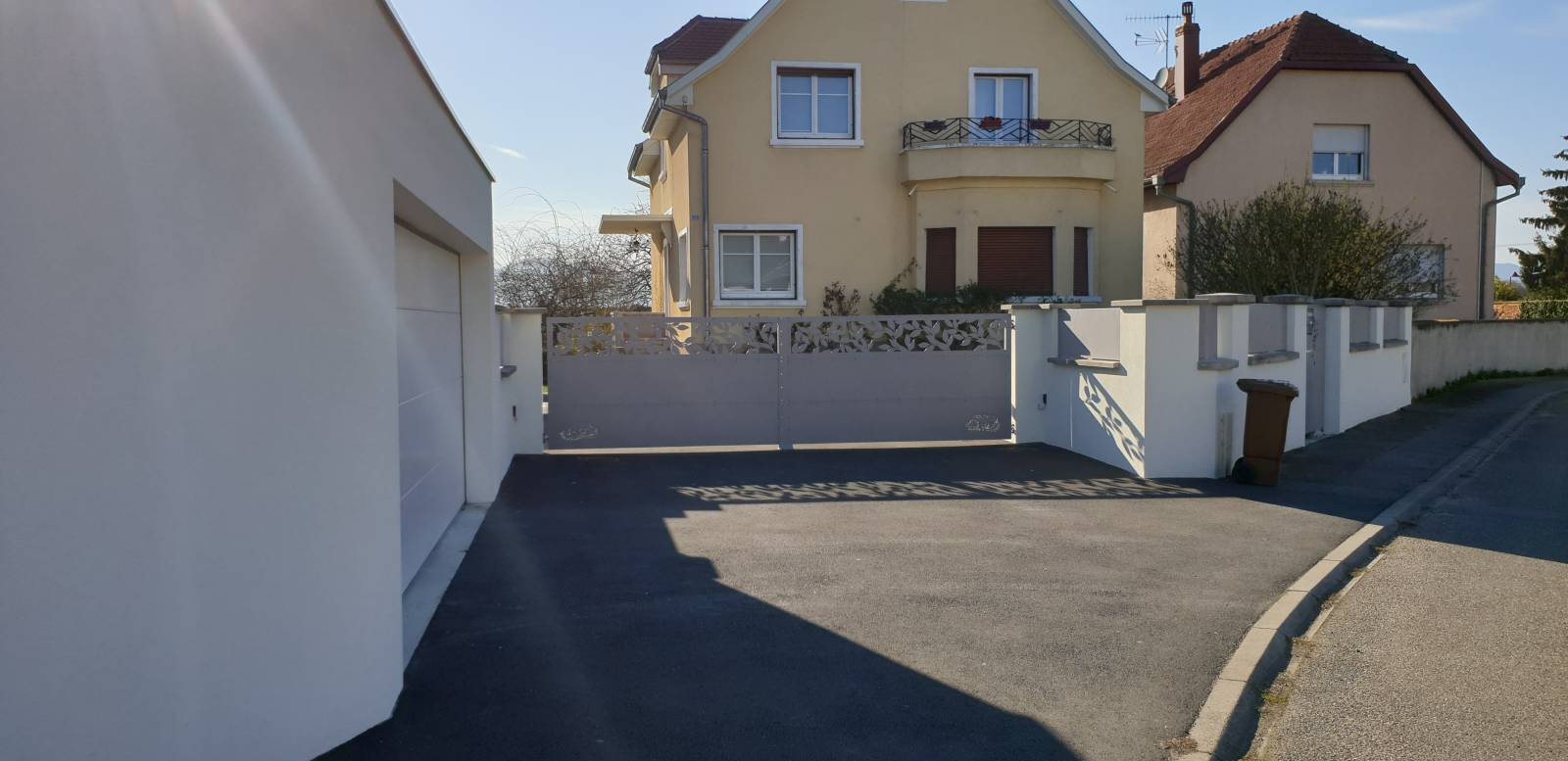 Construction d'un garage à Sundhoffen dans le Haut-Rhin en Alsace