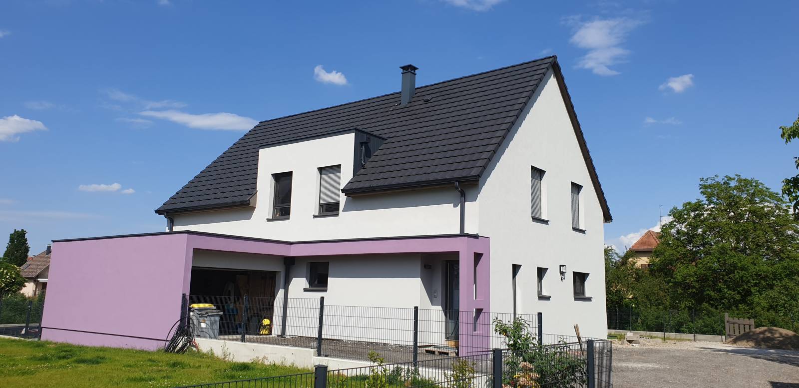 Maison individuelle d’Architecte à Muttersholtz en Alsace