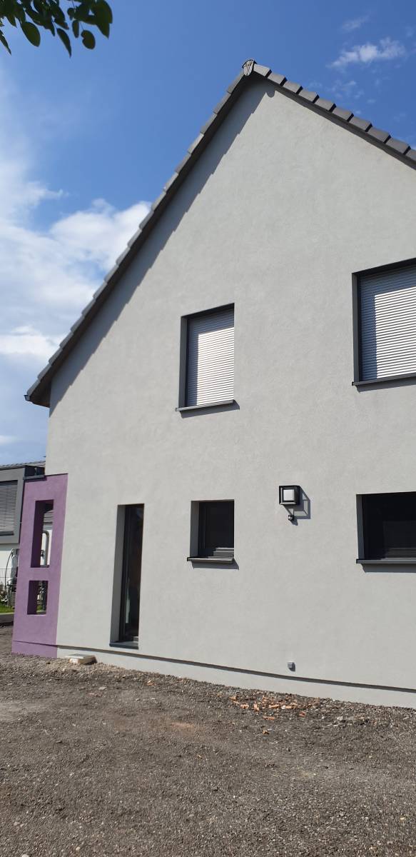 Maison individuelle d’Architecte à Muttersholtz en Alsace