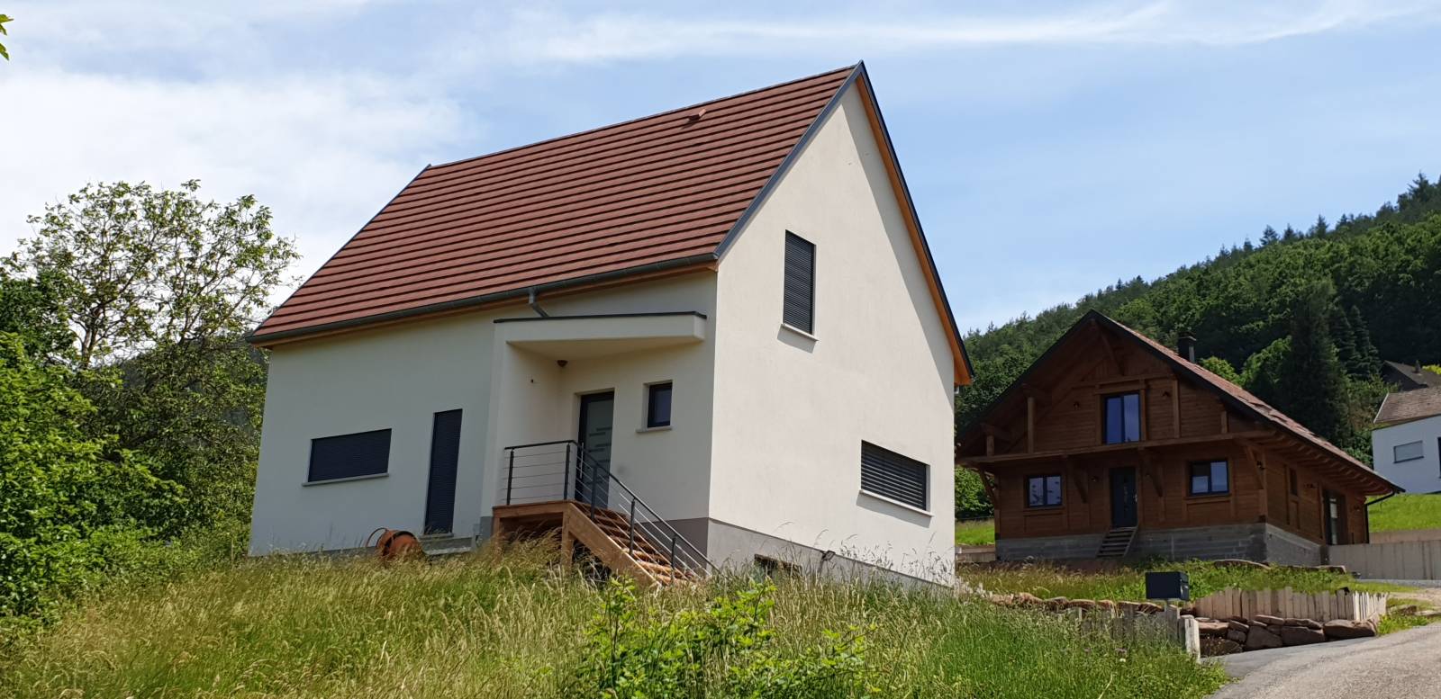 Construction d’une maison individuelle sur sous-sol à Fouchy en Alsace