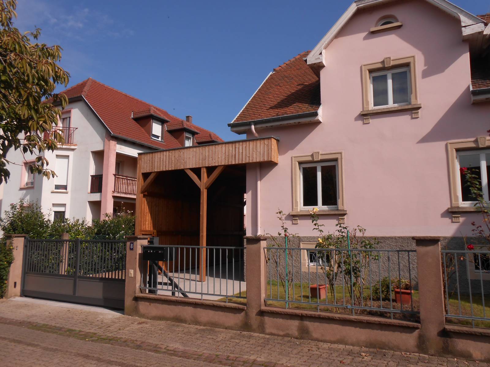 Construire un carport et extension pour terrasse à proximité de Strasbourg en Alsace
