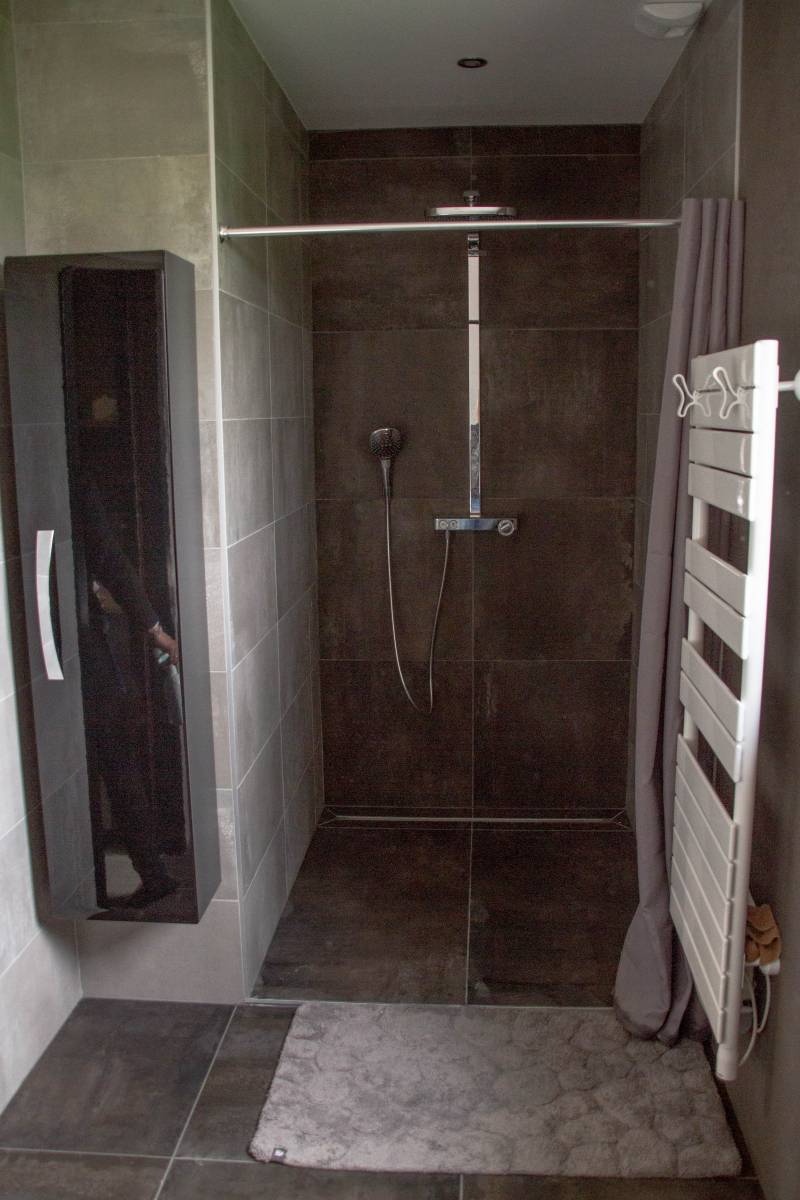 salle d'eau douche à l'italienne