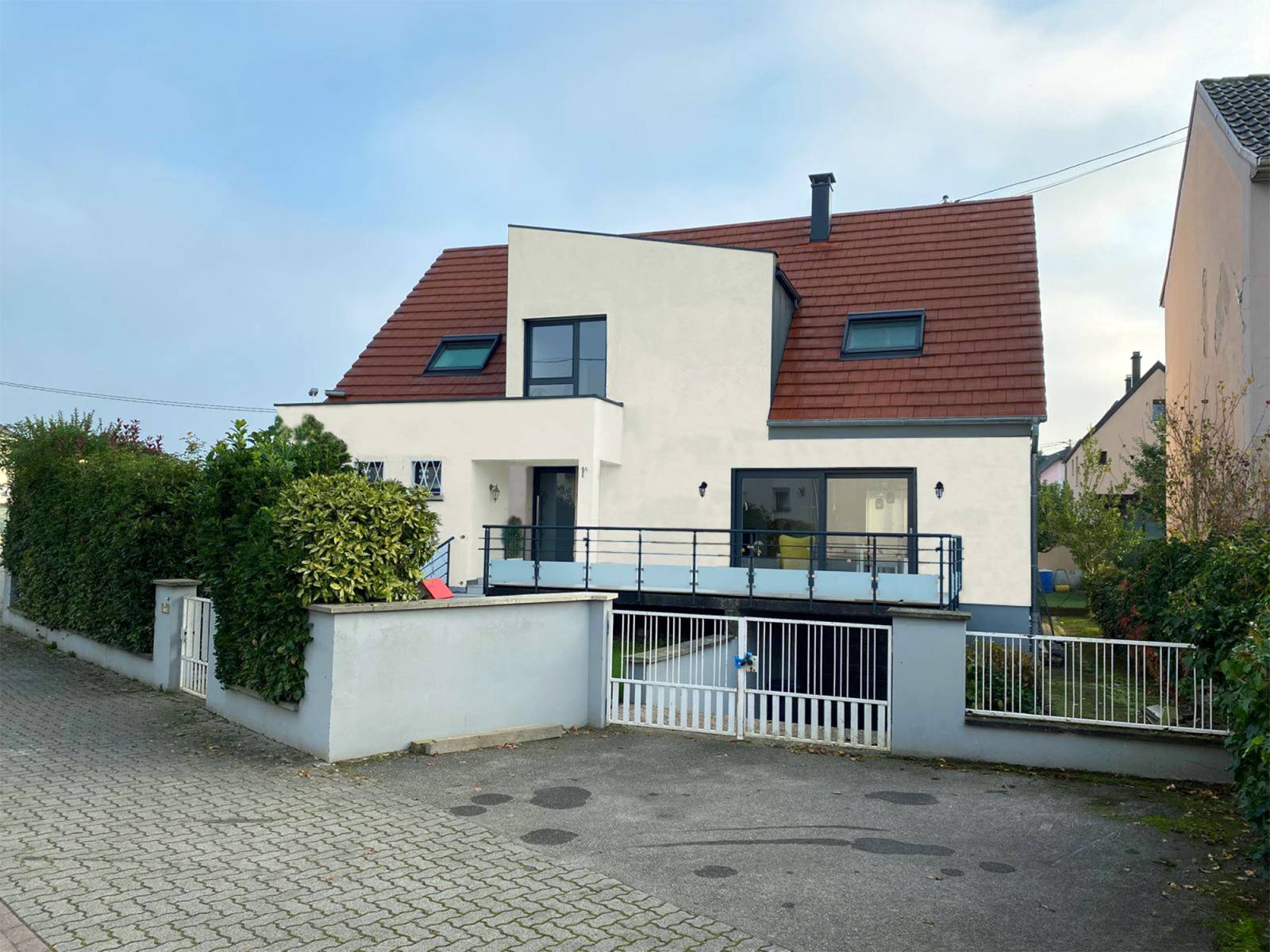 Maison après travaux de surélévation à Strasbourg