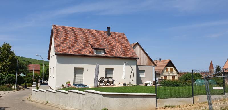 façade côté jardin