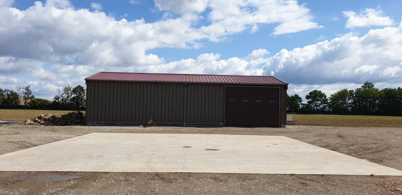 hangar de stockage