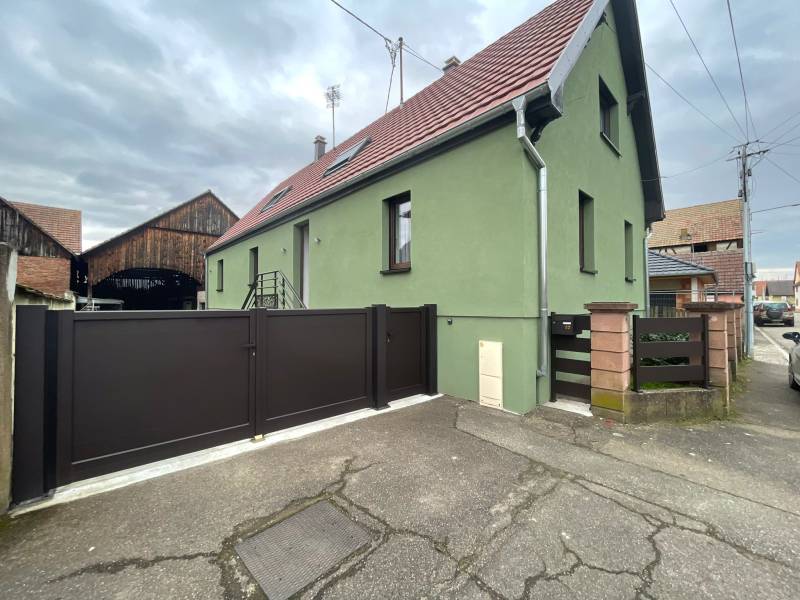 Rénovation globale et performance énergétique d'une maison familiale par un architecte secteur Sélestat 67600 Alsace