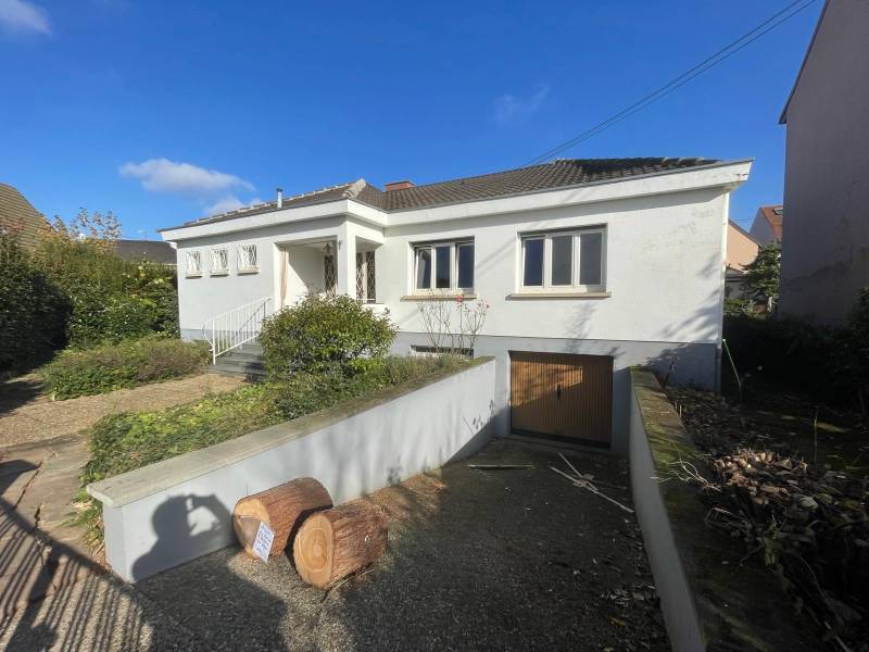 Maison avant travaux de surélévation à Strasbourg